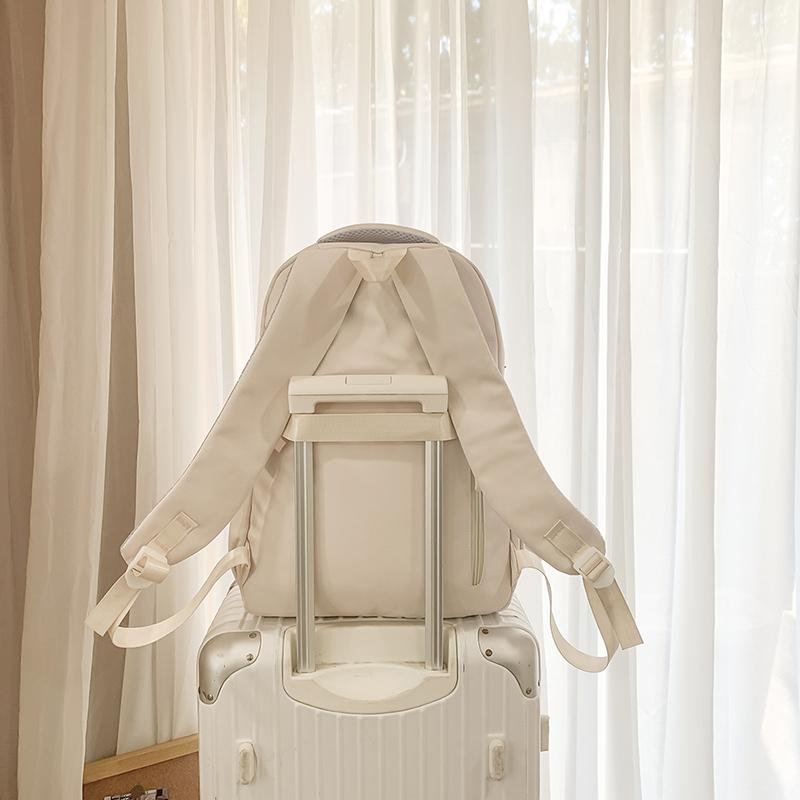 Sac d'école pour collégienne Sac à dos grande capacité pour femme