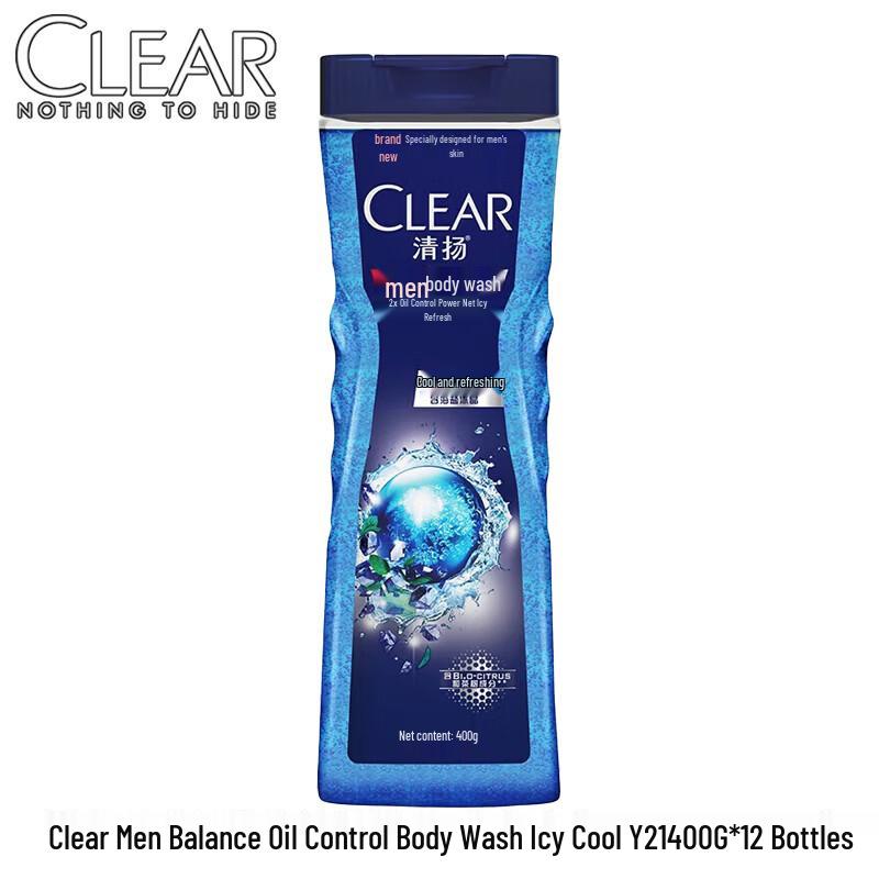 Clear Men Icy Cool Oil Control Shower Gel