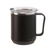 460ml Stainless Steel Coffee Mug Heat Insulation Bottle With Handle Bottom Heatable Design Milk Water Cup for Home Office