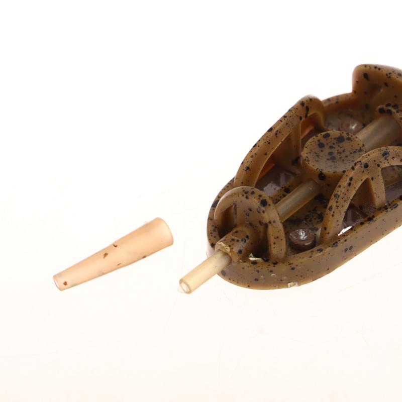 3/4/6 ks Krmítka na kapry Method Feeder, 20g/30g/40g/50g/60g Rybářská krmítka s formičkou pro rychlé uvolnění, Příslušenství pro lov kaprů