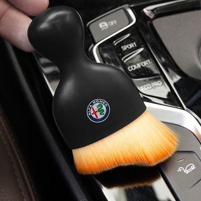 Outils de Nettoyage Intérieur de Voiture Brosse Douce Dépoussiérante Pour 156 159 147 4C 8C 166 Giulia Giulietta Mito Stelvio Spider