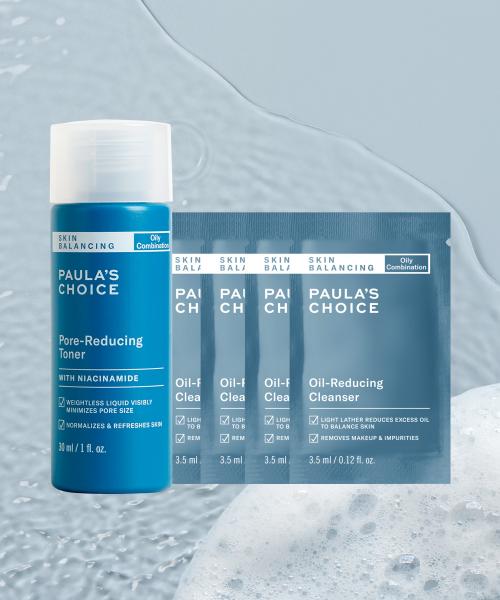 Paula's Choice Skin Balancing Pore-Reducing Toner & Cleanser Kit