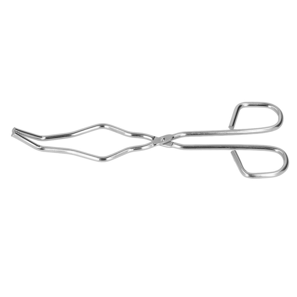 5Pcs Crucible Tongs Stainless Steel Clamp Pliers Holder for Metal Casting Gold Melting