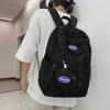 School Bag Female Japanese Ins Harajuku Tooling Trendy Brand Personalized Contrasting Letters High School Student Large-capacity Backpack