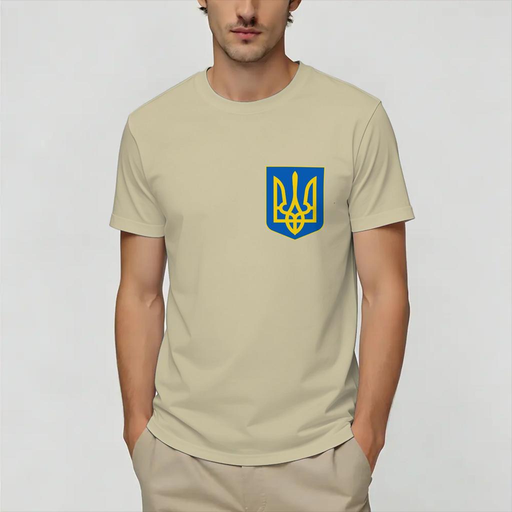 Ukraine Ukrainian Flag T Shirt Beach Trending T Shirts Couple Pure Cotton ONeck Plus Size 5XL Tees ShortSleeved Vintage Tops