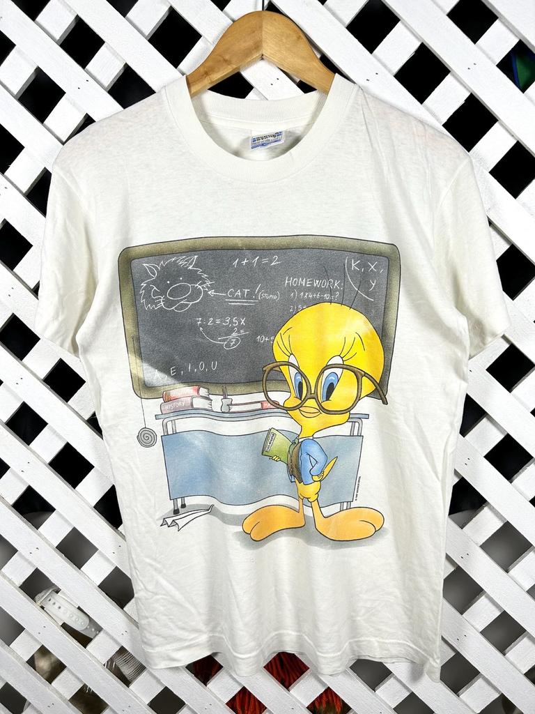 Vintage 1997 Tweety Cartoon Tshirt / Small