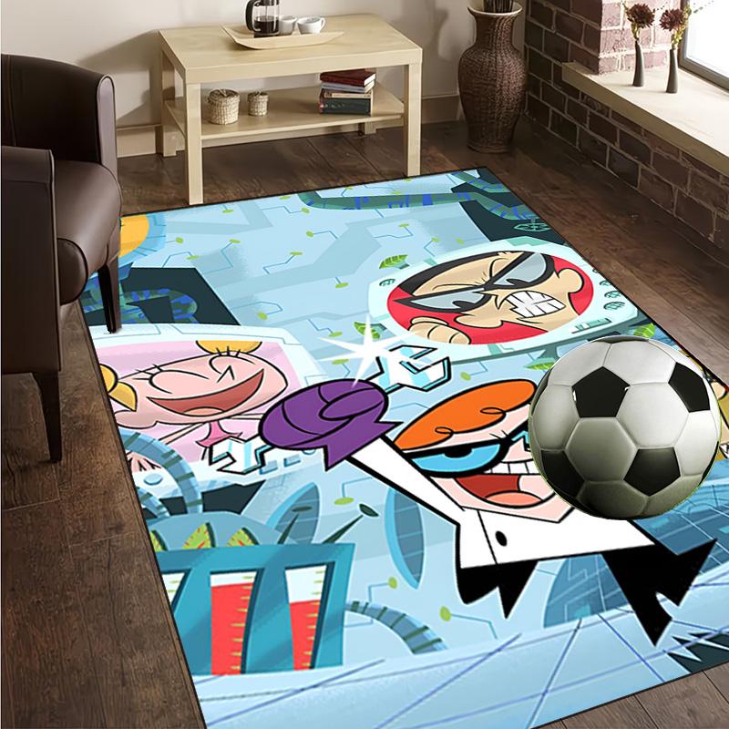 Dexter Power Adventure Rug Office Carpet Non-Slip Mat, Chair Rug Floor Covering for Gaming, Bedroom, Living Room , Home Decor Christmas Gift