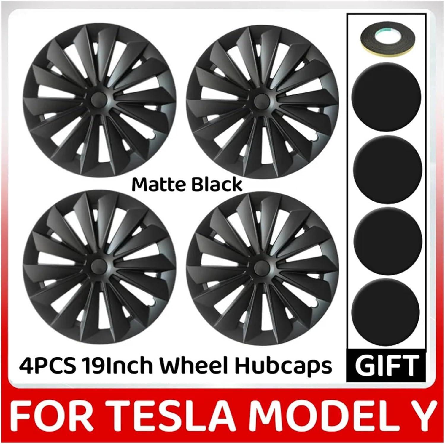 19-inch Sword Shadow Wheel Cover for Tesla Model Y (2017-2024)