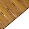 Portable Aluminum Alloy Folding Camping Table with Wood Grain Roll-up Design