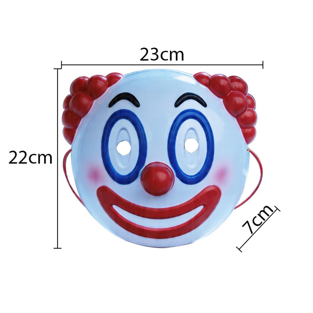 Funny Joker Mask Cosplay Cute Clown Plastic Abstraction Masks Halloween Carnival Purim Dress Up Party Costume Props Gifts