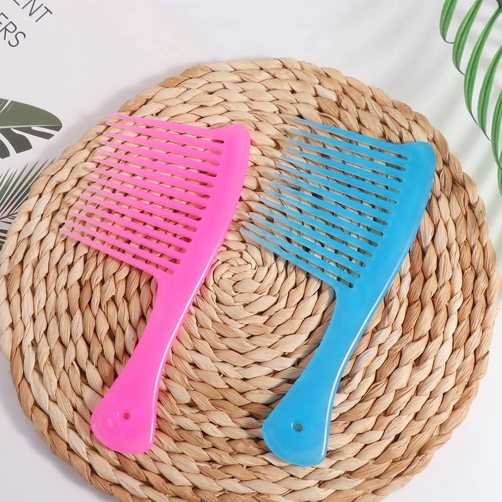 Anti-static Large Wide Tooth Comb Smoothing Comb Oil Head Comb  Reduce Hair Loss