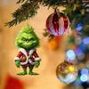 Halloween Cartoon Pendant Car Rearview Mirror Decoration Cute 2D Acrylic