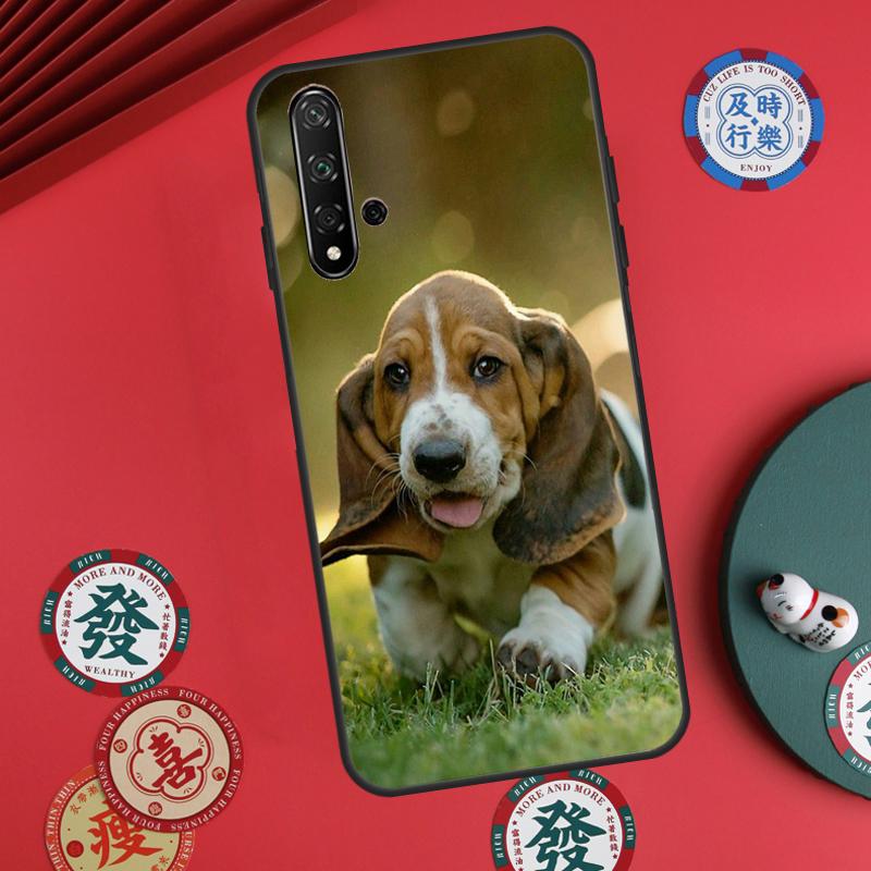 Basset Hound Dog For Huawei Nova Y60 Y70 Y90 Y72 Y73 Y61 Y91 7i 8i 11i 12i 12s 9 10 SE P20 P30 P40 Lite Case