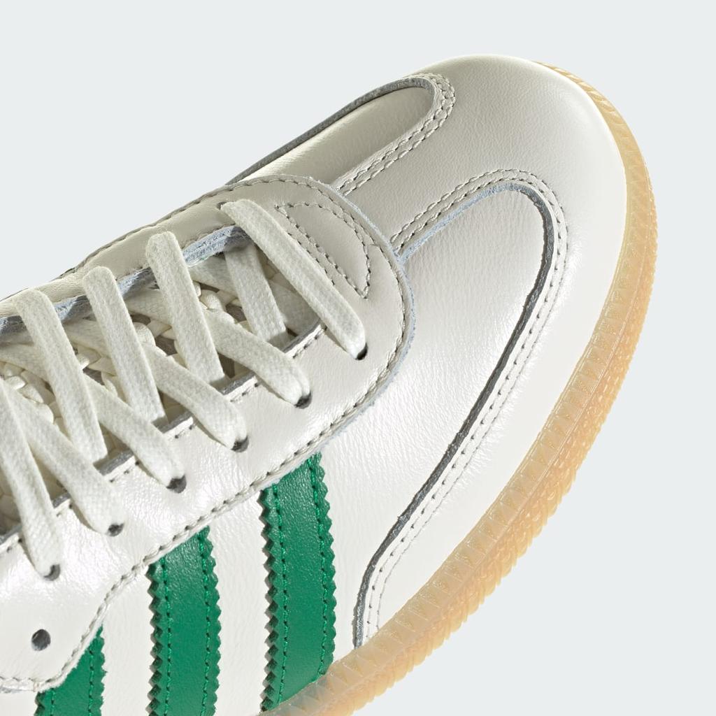 adidas SAMBA OG IH3983 Unisex Originals Sneakers Off White / Green / Gold Metallic