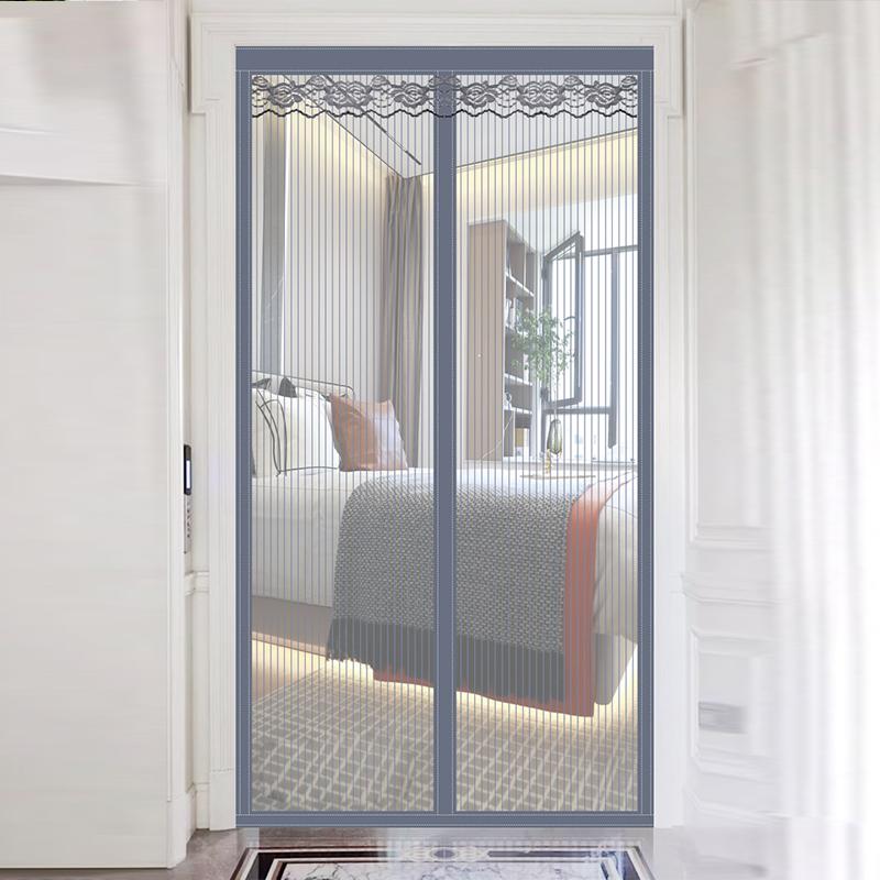 Magnetic Door Screen Big Size Door Magnetic Mosquito Net Insect Proof Flight Summer and Kitchen Indoor Invisible Net Magnetic Door Mesh Net