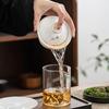 Dehua Weißporzellan Gaiwan mit Goldbemalung