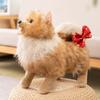 Chihuahua/Labrador/Bulldog/Pomeranian Puppy Stuffed Shar Pei Dog Plush Toy Cute Simulation Pets Soft Baby Dolls Gifts For Kids