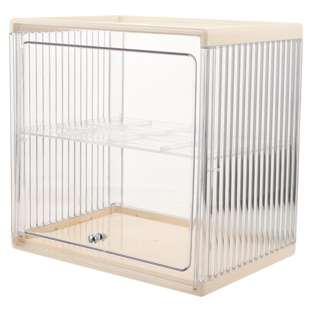 Pekařské krabice Bochník chleba Dvouvrstvý Domácí koš Úložný Pult Stolní Držák pro Obchod