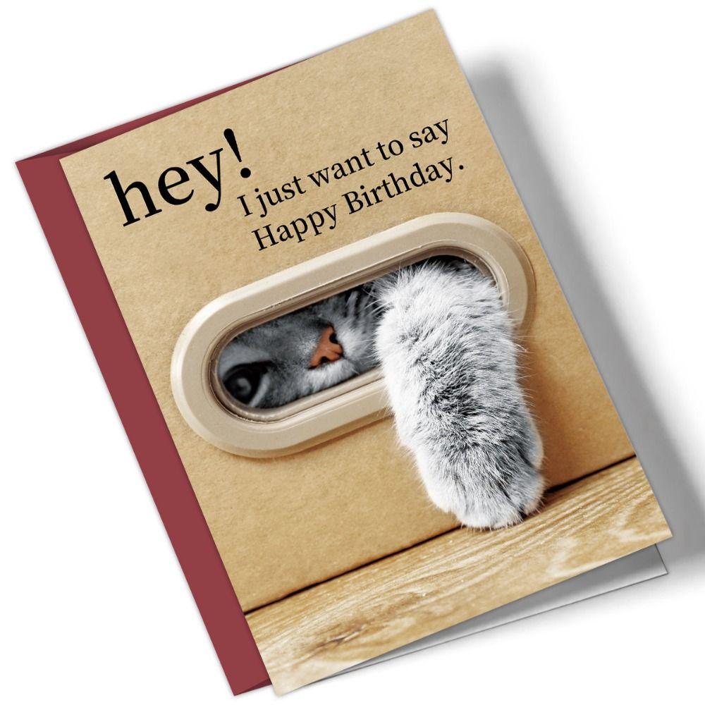 Creative Happy Birthday Card Includes Envelope Birthday Cake Postcards Birthday Party Supplies