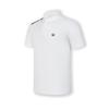 FILA Polo Shirts Men's White Polo Collar Moderate Straight Fit A11M425145FWT