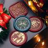 Emboss Sealings Wax Stamp Head Brasses Sealing Stamp Wax Seal Stamp Head Replacement for Envelope Sealing Greeting Card