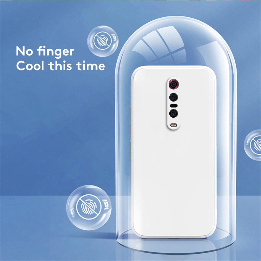 Candy Phone Case for Redmi K20 Pro Premium K20Pro Lens Protection Square Liquid Silicone Simple Soft Original Classic Back Cover