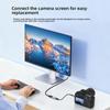 Mini HDTV To HDTV Cable Adapter Braided Cable 60Hz 2K/144Hz 1080P/240Hz Transmission For Camera Laptop Monitor