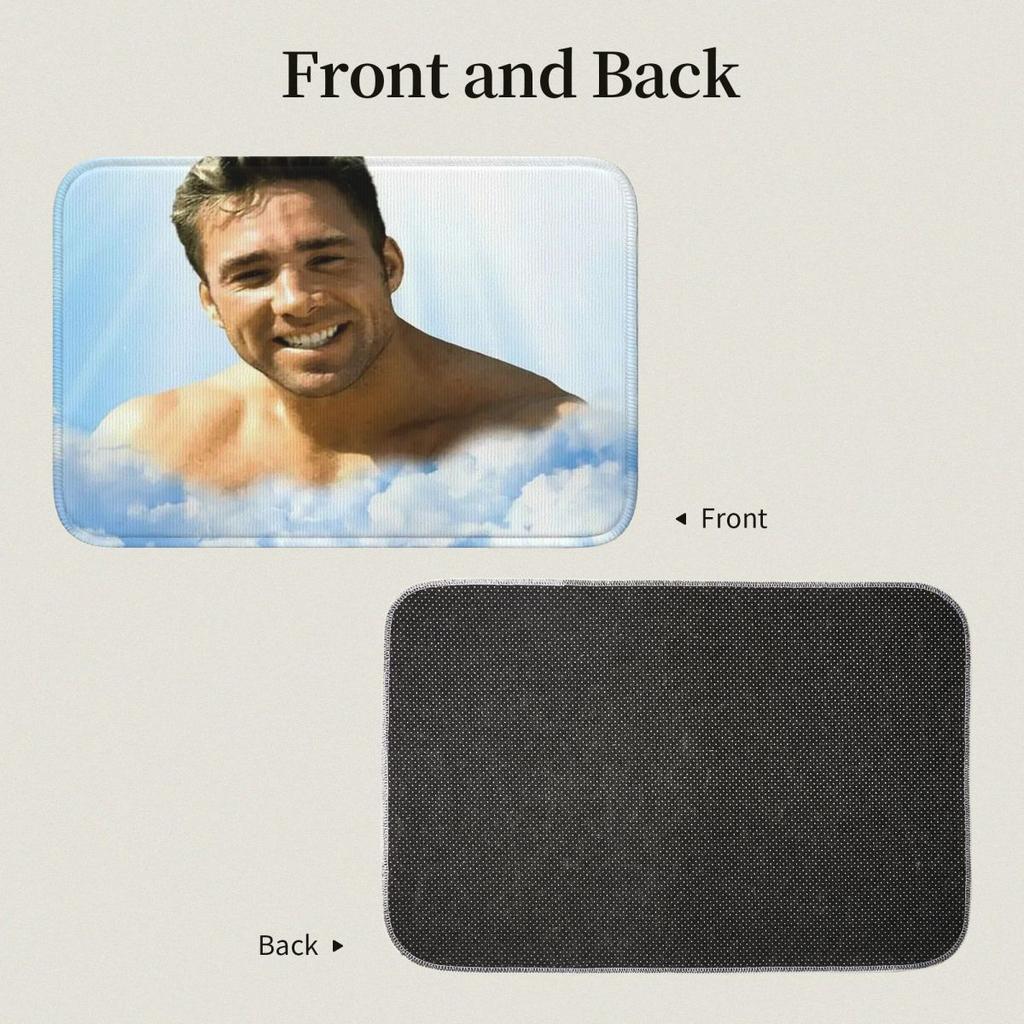 Billy Herrington Doormat Kitchen Entrance Home Floor Mat Anti-slip Carpet Rug for Bedroom Footpad Mats