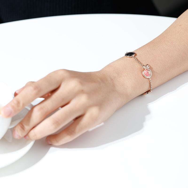 Emporio Armani Dragonfly Necklace Stainless Steel Bracelet Women necklaces Rose-Gold EGS2566221