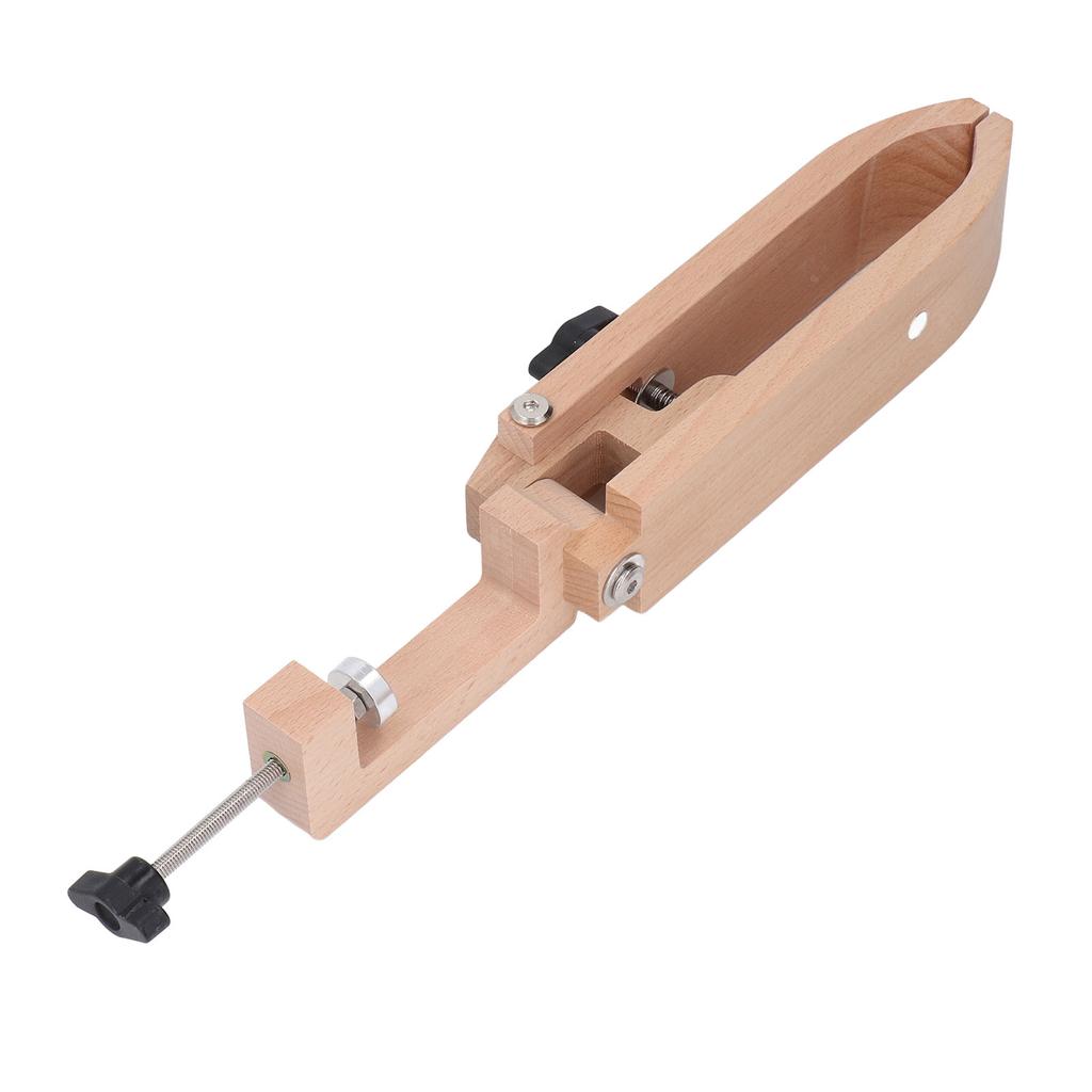 Clește de Cusut Manual cu Cheie Hexagonală Lemn de Fag Desktop Rotativ Clește de Cusut pentru Piele DIY