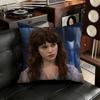 Actor SSophie TThatcher Pillow Case Square DoubleSided Printing Short Plush Sofa Cushion Cover Bedroom Bedside Pillow