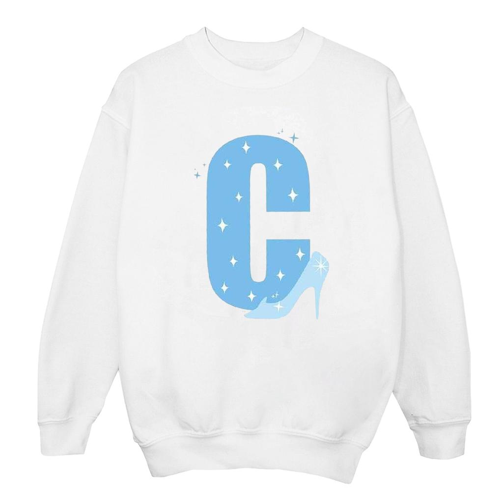 Disney Mens Alphabet C Is For Cinderella Sweatshirt