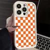 Phone Case for iPhone 17 Air 16E 15 16 Pro Max Retro Classic Chess Board Grid Cover 14 Plus 13 12 Mini Soft Shell Silicone Funda