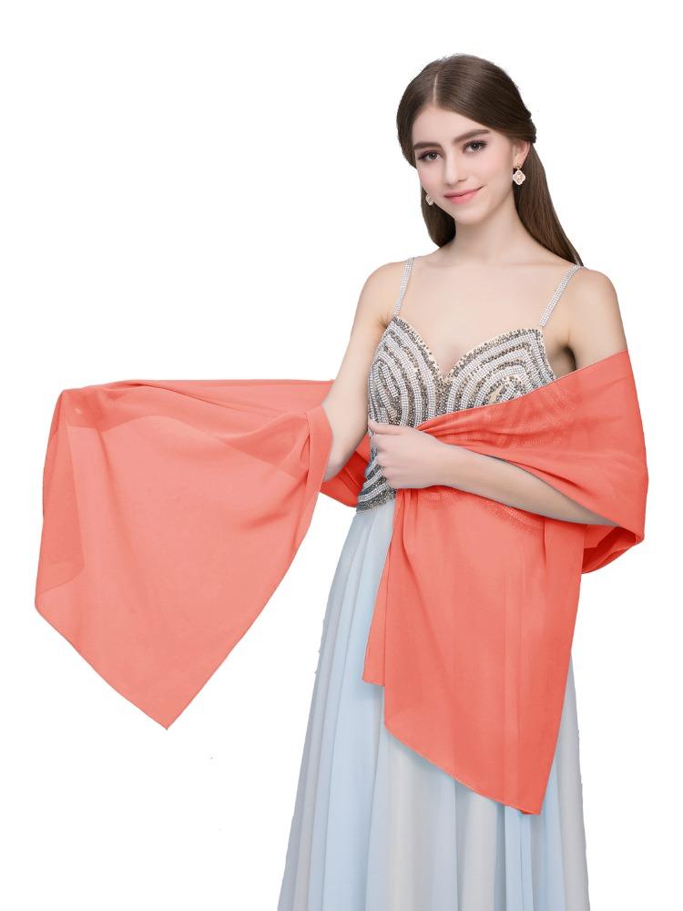 Chiffon Shawl for Women Lightweight Scarves Beach Towels Sun-protective Shade-providing Decorative Scarves Neck Warmers and Evening Gown Scarves