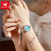 OLEVS Women Watches Stainless Steel Luxury Original Elegant Quartz Watch Waterproof Luminous Watches For Woman