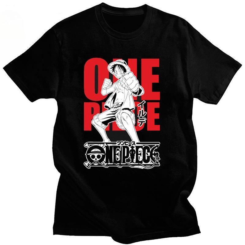 

Bandai Japanese Cartoon One Piece Cotton TShirt Casual Short Sleeve Sports Tee for Unisex Women S