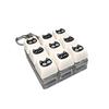 with Metal Buckle Black Cat Keyboard Key Chain Crispy Rebound Voice Keyboard Fidget Toy  Student