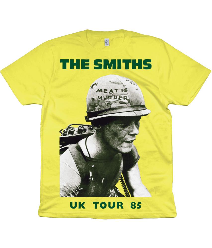 

The Smiths - Meat Is Murder - Tour 1985 - Organic T-Shirt - Yellow 3XL