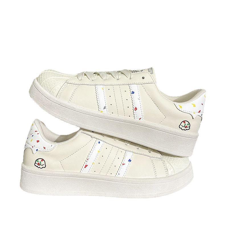 Niche Shell Little White Shoes Women's Spring New Cute Casual Sports Shoes Trendy Versatile Student Board Shoes