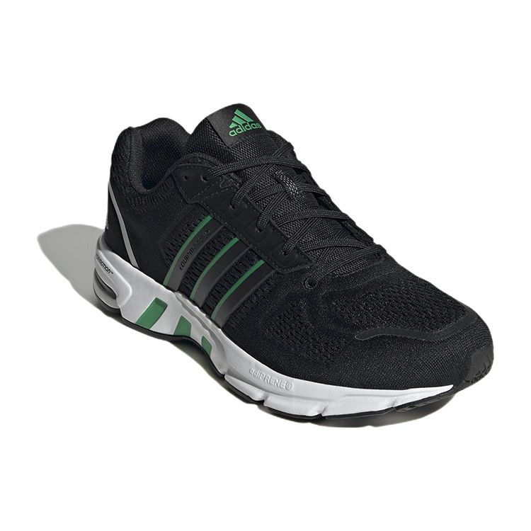 Adidas Equipment 10 EM Comfortable Fabric Slip-Resistant Durable Low-Top Casual Running Shoes Unisex Sneakers Black Green HR0672