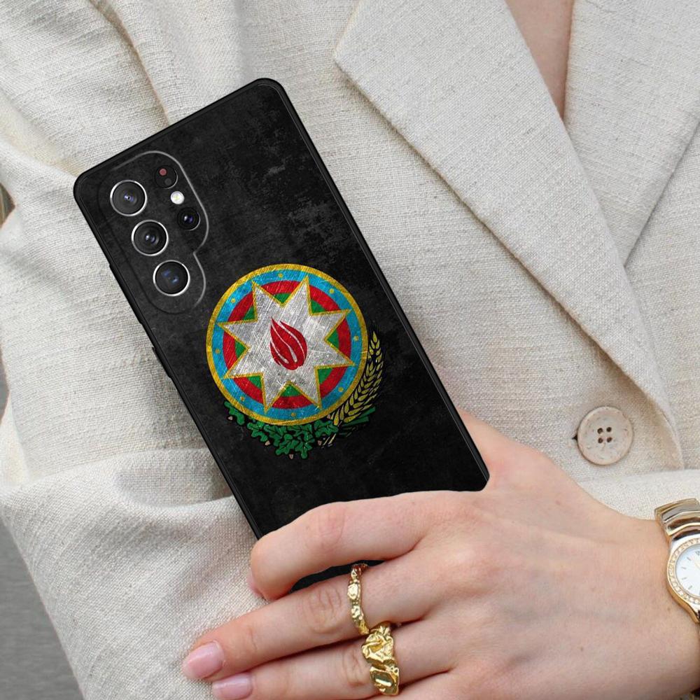 Azerbaijan Flag SOFT Cell Phone Case for Samsung Galaxy S26 Ultra S25 S24 S23 S22 S21 S20 Note10 Cover