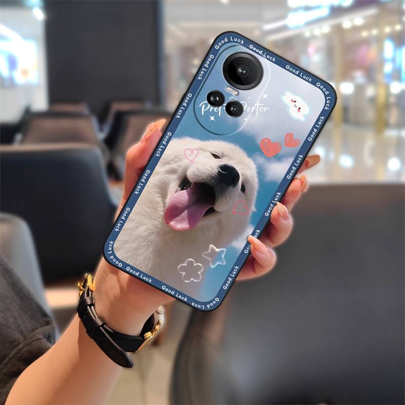 Cute TPU Phone Case For OPPO Reno10 Global/Reno10 Pro Global Anti-dust Protective Anti-knock Graffiti Soft Case Durable