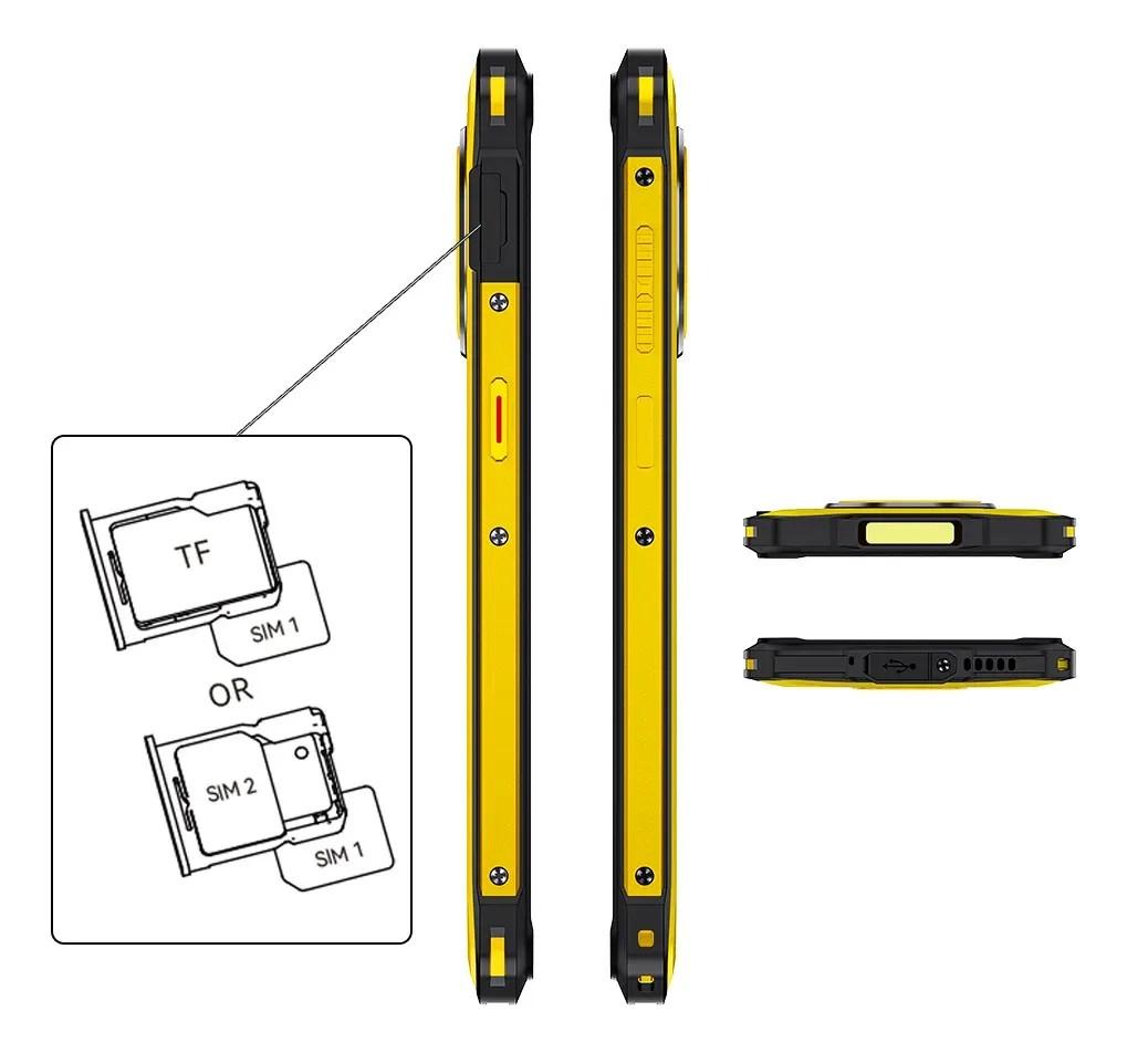 Cubot KingKong ES 5 Rugged Smartphone 12GB(+12GB) RAM 256GB ROM Dual SIM 6.88" 64MP 7000mAh NFC Android 16
