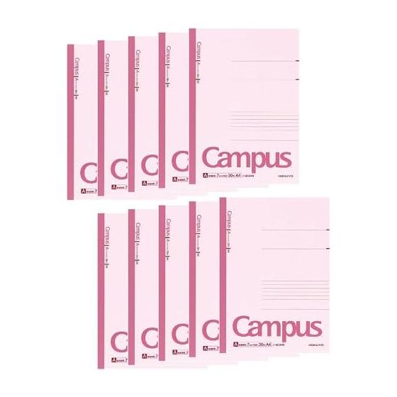 KOKUYO Note Campus Note A4 A-lined 30 sheets 10 books set No-203AX10