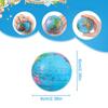Soft Earth Globe Stress Relief Squeeze Ball Elastic Hand Training Stretch Toy Mini Portable Relaxing Fidget Toy For Kids Adults
