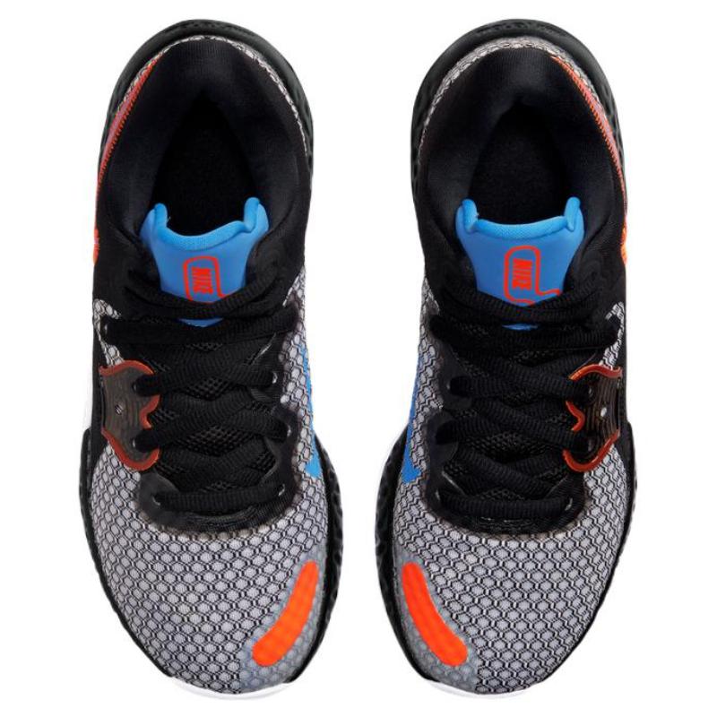 Nike Renew Elevate 2 Black Total Orange Sneakers CW3406-003