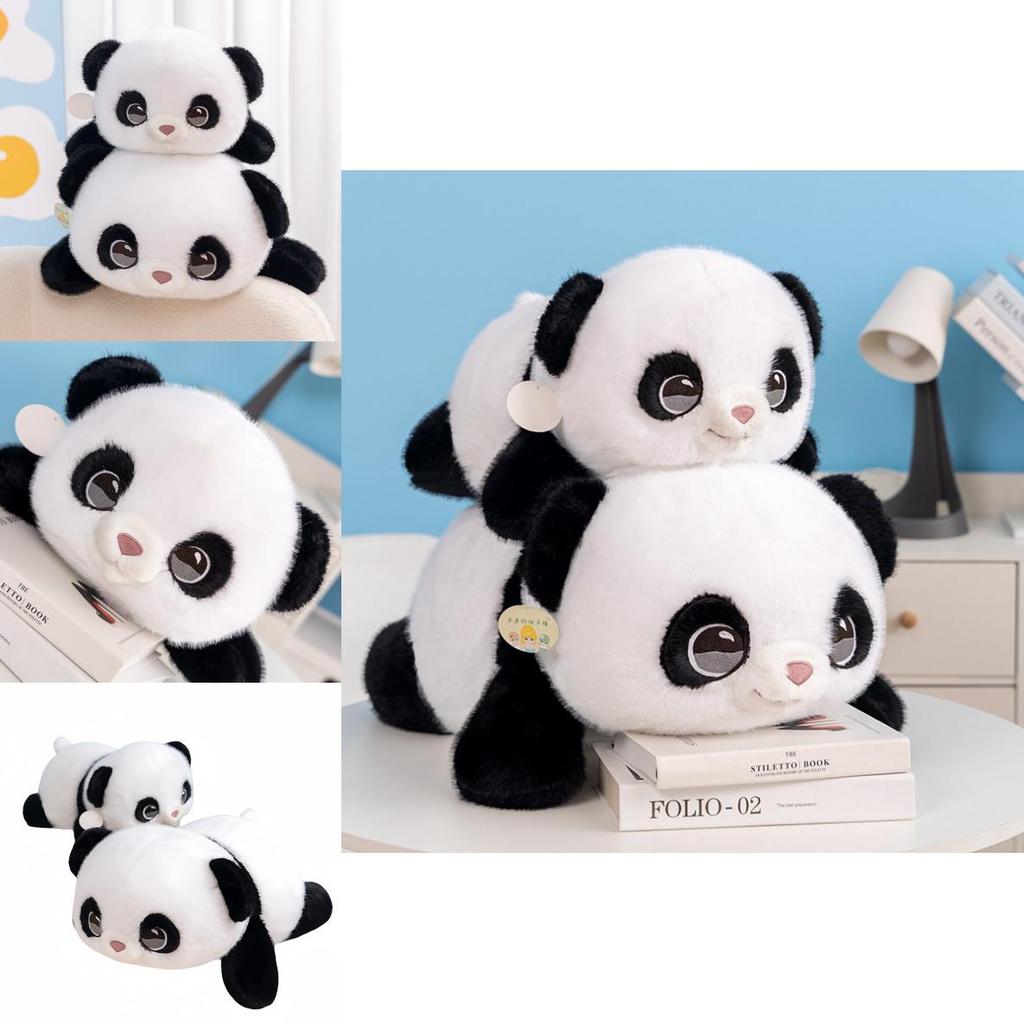 Adorable Cuddly Cocoa Panda Plush Toy Soft Doll For Kids Personal Comfort Gift