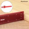 Woodworking Sliding Gauge 3pcs 18cm/23cm/33cm Woodworking Tools Ruler Measuring Tools Marking Depth Gauge Aluminum Alloy Scribe