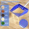 Chicken Coop Cleaning Tools Sifting Shovel Long Handle Detachable Poop Scooper for Poultry Litter Goat Stall Farm Animals Cats