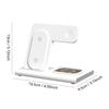New 3-in-1 Wireless Charger Magnetic 30W Charging Stand Foldable Fast Charging Station for Phone/Watch/Earbuds